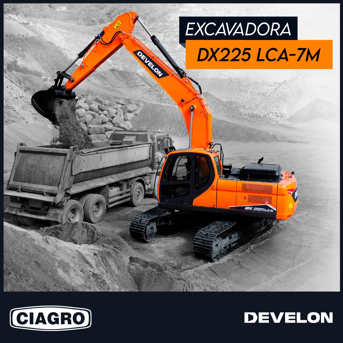 Develon DX225 LCA